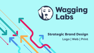 Wagging Labs. Strategic Brand Design — Logo, Web, and Print